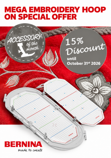 bernina accessory october mega embroidery hoop